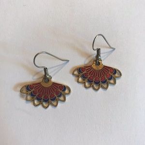 Peacock Earrings